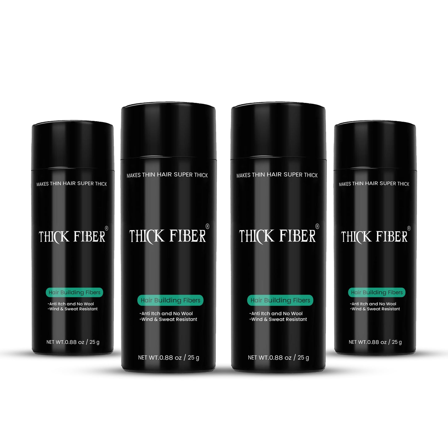 Hair Fibers 25g – Pack of 4