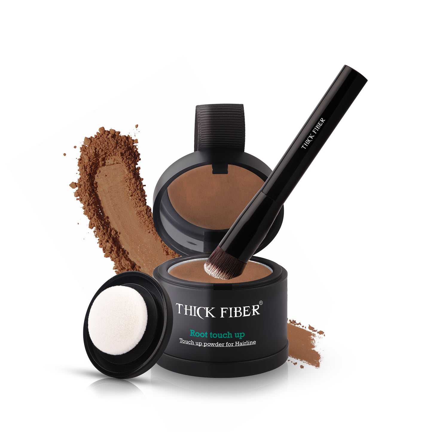 Root Touch Up Powder with Brush