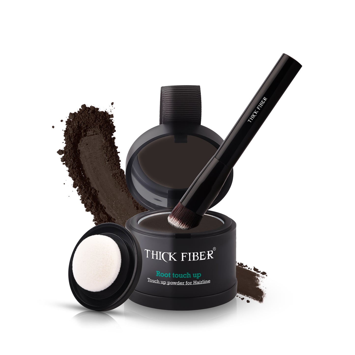 Root Touch Up Powder with Brush