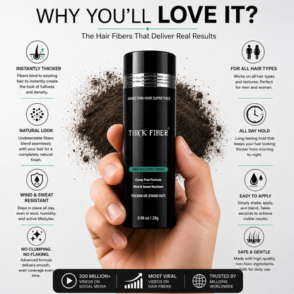 Hair Fibers 28g - Single Bottle