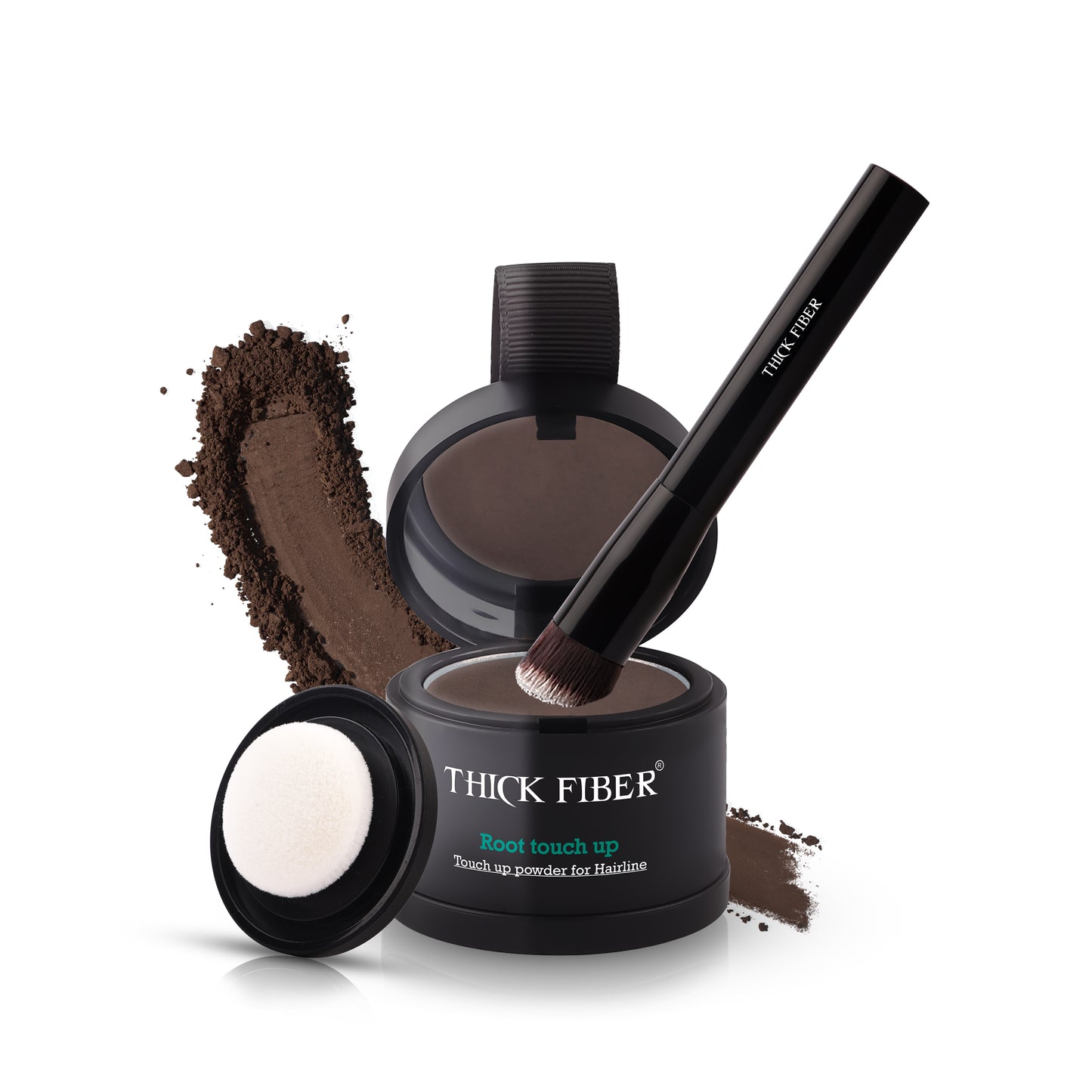 Root Touch Up Powder with Brush