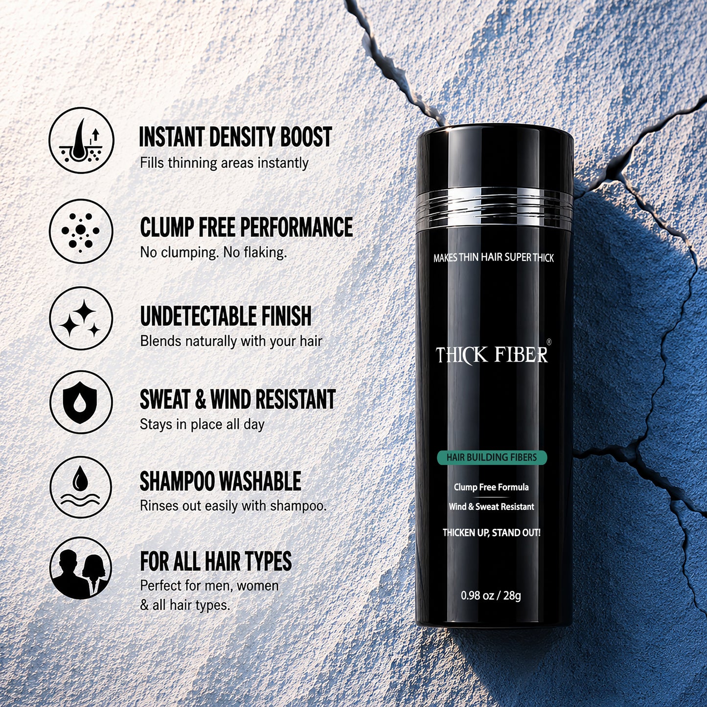 Hair Fibers 28g - Single Bottle